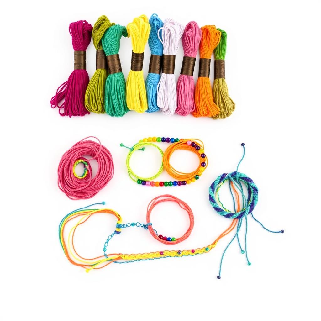 Making Mini Friendship Bracelets Kit