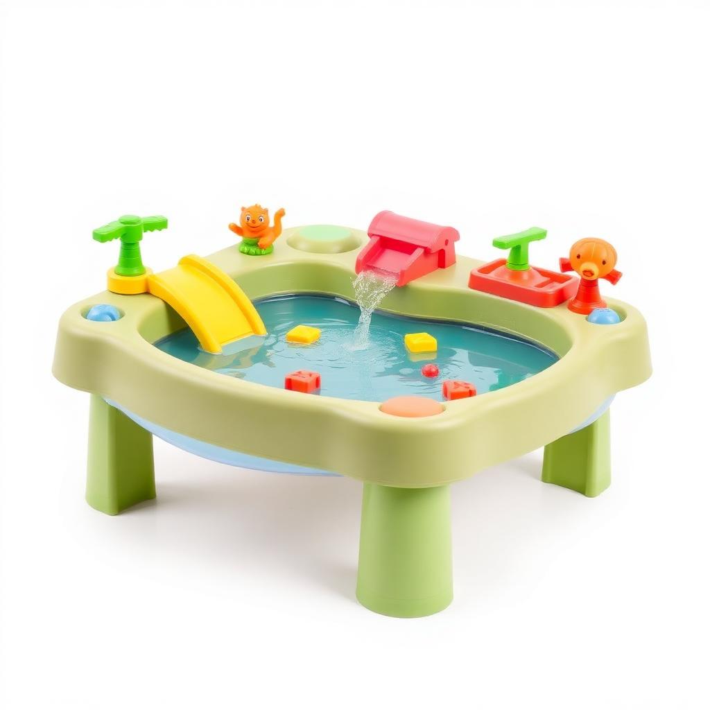 Rain Showers Splash Pond Water Table